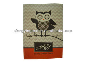 Eco- ambiente impreso y precio competitivo de la bandera de jardín de la <span class=keywords><strong>lechuza</strong></span> - Product Image 1