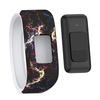 Cinturini e cinturini di ricambio heartick per Garmin Vivofit JR Vivofit JR.2 Vivofit 3 cinturini con motivo floreale di grandi dimensioni