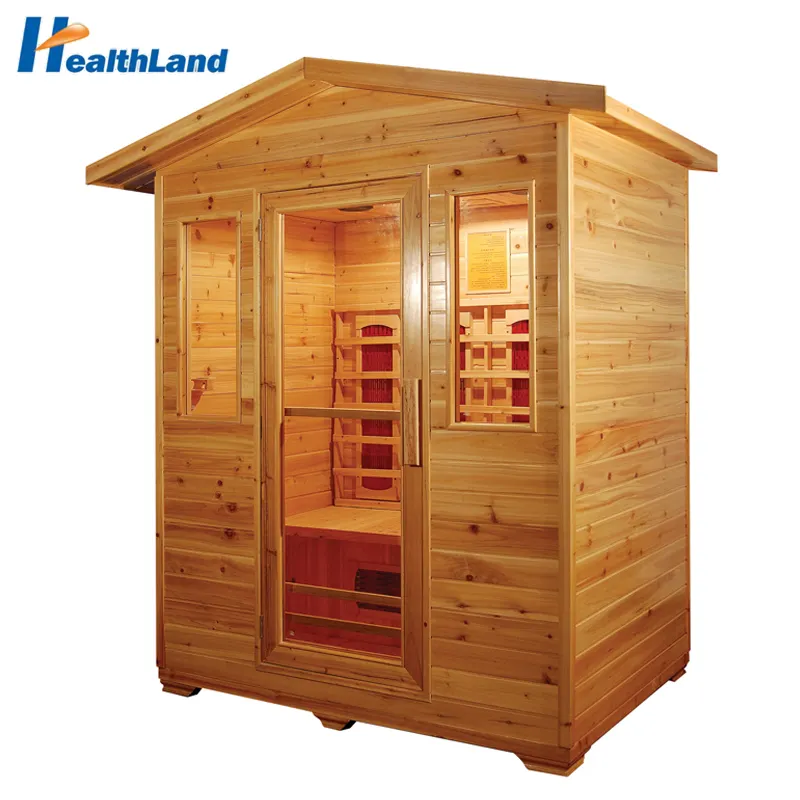 Traditionellen Holz Dampf Sauna Zimmer Outdoor Sauna Kabine