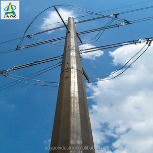 132-kV-Stahlmastmast für elektrische Leitungen zur Stromübertragung - Product Image 4