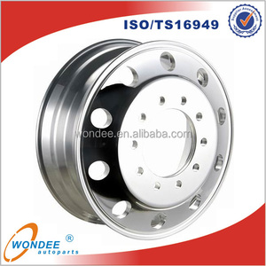 <span class=keywords><strong>Jante</strong></span> de camion en aluminium, prix d'usine, 22,5 pouces, 10 trous, <span class=keywords><strong>remorque</strong></span>, rin 17,5, aluminium, 6 trous, NHR Foton, 120 mm, 220 mm, 22,5 pouces, 11,75x22,5 - Product Image 3