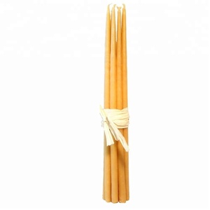 Formato personalizzato bastoni pacchetto tradizionale flessibile morbido Kosher candele di cera d'api - Product Image 4
