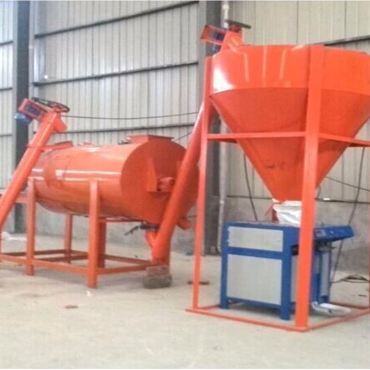 2020 горизонтальный смешанный смеситель для песка и цемента, винтовой смеситель для сухого раствора