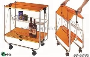 Meilleur chariot de service pliable en bois pour la cuisine - Product Image 6