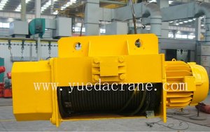 Hc Model 16ton 20ton 25ton 30ton 32ton 35ton 40ton 45ton 50ton Elektrische Takel Met Monorail Trolley - Product Image 5