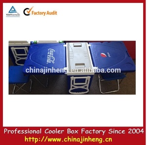 Con <span class=keywords><strong>aislamiento</strong></span> hielera <span class=keywords><strong>de</strong></span> plástico caja para vacuna, cerveza, alimentos, pesca, barbacoa, nevera portátil plegable - Product Image 2