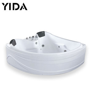 <span class=keywords><strong>Vasca</strong></span> da Bagno Triangolare di Lusso con Massaggio e Luci LED Cangianti - Product Image 4