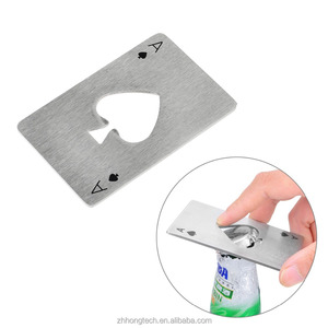 Sáng Tạo Poker Card Hình Chai Mở Thép Không Gỉ Bia Rượu Soda Dụng Cụ Mở Bar Dụng Cụ Nhà Bếp - Product Image 4