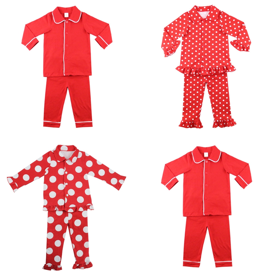 Оптовая продажа, новый дизайн, рождественские пижамы для младенцев