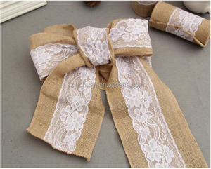 الجملة كرسي جميل التعادل الخلفية الزفاف الخيش كرسي وشاح - Product Image 2