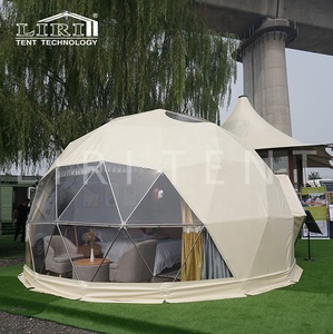 Tienda de campaña de medio Domo para <span class=keywords><strong>Hotel</strong></span>, carpa de lujo, a prueba de agua, a precio de fábrica - Product Image 4