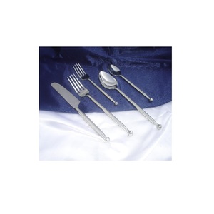 S. Service de couverts en acier poli/nickelé brillant Set de couverts indiens décoratifs faits à la main Set de couverts fantaisie pour table de mariage - Product Image 3