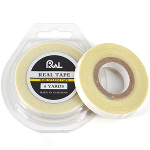 0.8 centimetri * 6 yards Double Sided Bianco Rotoli di Nastro di Nastro Estensione Dei Capelli Parrucchino Strumenti