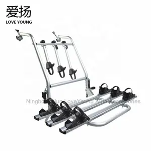 <span class=keywords><strong>Portabici</strong></span> Posteriore da Gancio di Traino in Alluminio di Qualità per <span class=keywords><strong>Auto</strong></span>, Carico 3 Bici - Product Image 2