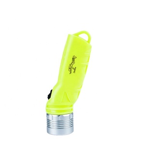 Outdoor Mini IP68 Tahan Air Scuba Diving Senter LED Menyelam Obor Underwater Senter dengan 4AA Baterai - Product Image 4