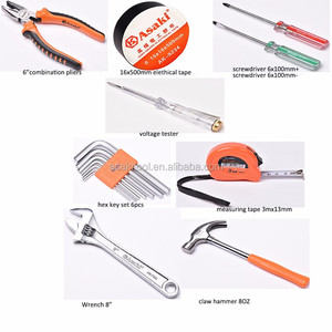 ASAKIブランド<span class=keywords><strong>AK</strong></span>-9821個基本使用修理ツールセット電子ハンドツールキットセット家庭用メカニックプロフェッショナル使用 - Product Image 3