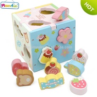 Jouets Montessori en bois pour enfants, 12 trous, outils d'apprentissage pour enfants, jeux assortis, AT12066