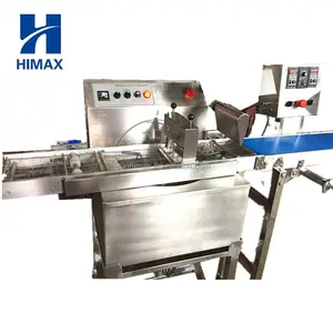 Mini Chocolate Coating Machine/chocolate Enrobed Candy Bar Production Line/chocolate Caramel Enrober