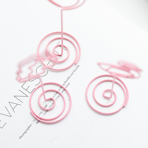 Mini Note Card <strong>Holders</strong> Table Number Stands Table Card <strong>Holder</strong> Metal Wire Picture <strong>Photo</strong> <strong>Holder</strong> with Heart Shape Menu Memo Clips - Product Image 5