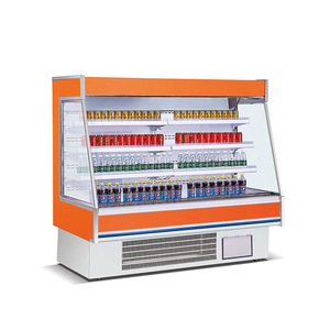 De lujo de tipo abierto supermercado multi-cubierta de refrigerador supermercado - Product Image 5