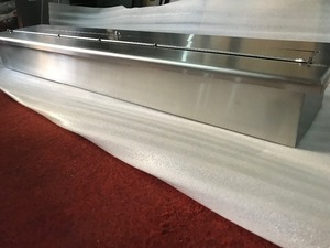 Inno-soggiorno 24 pollici esterna in acciaio bruciatore camino - Product Image 3