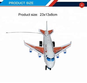 Avión Eléctrico de Juguete Airbus de 2 Canales con Luces y Música, Modelo de Avión <span class=keywords><strong>Rc</strong></span> para Niños - Product Image 5