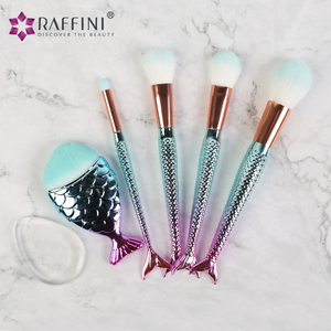 Set di Pennelli per <span class=keywords><strong>Trucco</strong></span> Personalizzabili, Set di Pennelli per <span class=keywords><strong>Trucco</strong></span> a Tema <span class=keywords><strong>Sirena</strong></span>, Set di Pennelli per Makeup - Product Image 1