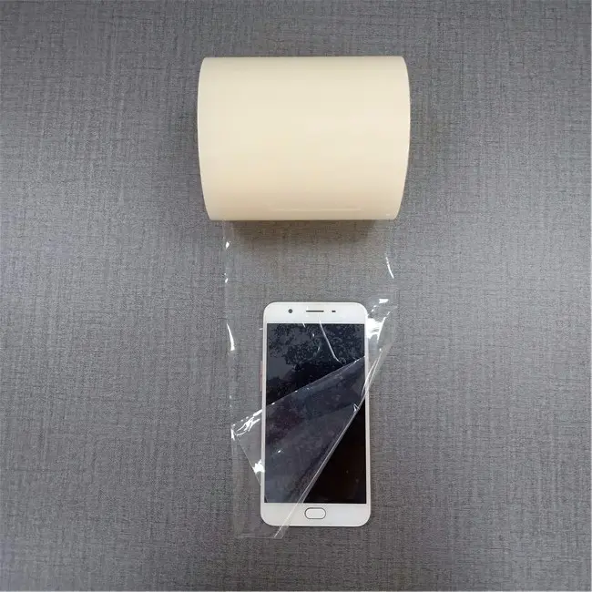 Dustproof transparent mobile phone protective film