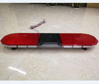 Barre lumineuse led rouge et bleue d'ambulance avec haut-parleur 100w