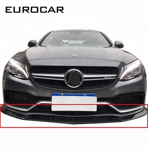 MB C-CLASS W205 C63 2D 2014 an ~ PSM avant de voiture lèvres pour w205 c63 <span class=keywords><strong>C63S</strong></span> 2 portes lèvre de pare-chocs avant de voiture - Product Image 2