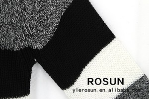 La <span class=keywords><strong>marque</strong></span> française chandails, rayé noir et blanc chandails, à tricoter les modèles - Product Image 6
