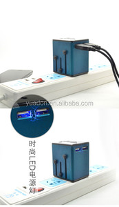 Nuevo Cargador USB universal de viaje Adaptador de EE.UU./UE/AUS/UK para el regalo de viajes - Product Image 3
