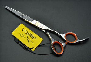 303 #   Ciseaux de coiffure de qualité supérieure Jason de 6 pouces, JP 440C, ciseaux professionnels pour barbiers, ciseaux à effiler, ciseaux à cheveux - Product Image 6