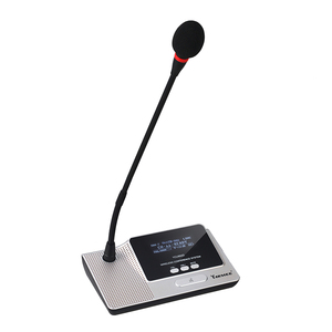 Sistema di Conferenza Wireless Digitale UHF con Microfono Audio/Video, Copertura 60m, 5 Canali (1 Presidente 4 Delegati) YCU892 - Product Image 3