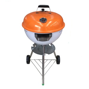 Nuevo Diseño - Parrilla de Carbón de Porcelana Brillante de <span class=keywords><strong>18</strong></span> Pulgadas, Parrilla de Carbón para Acampar, Vivir al Aire Libre, Parrilla de Carbón de <span class=keywords><strong>18</strong></span> Pulgadas para Barbacoa - Product Image 1