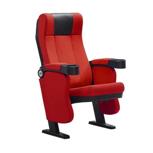 Aangepaste Push Back Movie Theater Seat Cinema Zitplaatsen Stoel Met Bekerhouder - Product Image 2