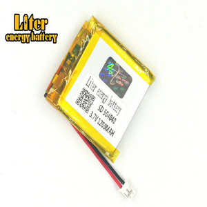 Plug 2.0-2 P 3.7 V 504040 1200 mah lipo battery Rechargeable solar li ion polymer lithium battery with PCM - Product Image 1