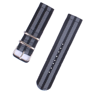 Cinturino <span class=keywords><strong>per</strong></span> <span class=keywords><strong>orologio</strong></span> in nylon da 2 pezzi 18mm 20mm 22mm cinturino <span class=keywords><strong>per</strong></span> <span class=keywords><strong>orologio</strong></span> di alta qualità - Product Image 6