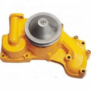 S6D108 Excavator Water pump 4holes 6221-61-1102 for engine PC300-5