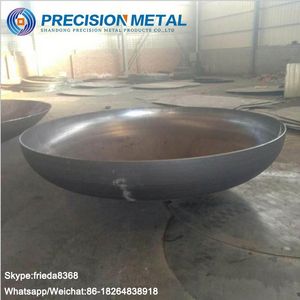 Thép không gỉ dished Heads Tank Top và dưới bao gồm mũ phụ kiện đường ống - Product Image 4