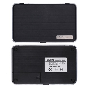 LCD 6 1 다기능 디지털 저울 전자 0.01*500g 무게 균형 계산기 실버 쥬얼리 - Product Image 2