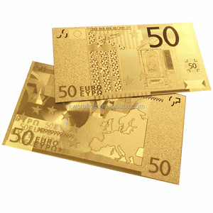 24k זהב לסכל אירו שטרות 5/10/20/50/100/200/500 אירו - Product Image 6