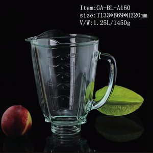 A160 <span class=keywords><strong>vaso</strong></span> de <span class=keywords><strong>vidrio</strong></span> <span class=keywords><strong>vaso</strong></span> de la <span class=keywords><strong>licuadora</strong></span> adecuado para <span class=keywords><strong>licuadora</strong></span> Oste rizer Oste 6 cups - Product Image 1