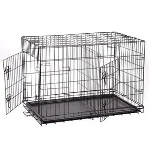 china double doors cheap large metal wire dog cage