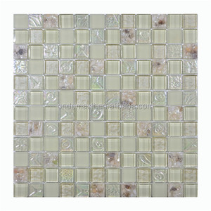 Precio al por mayor fácil limpieza cristal color azul <span class=keywords><strong>azulejo</strong></span> <span class=keywords><strong>mosaico</strong></span> - Product Image 2