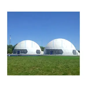 Guangzhou Shelter Domos Geodesicos Precio Carpa PVC Geodesic Dome Tent