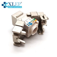 Cat6 sans outil Keystone Jack blindé RJ45 connecteur 10G Module réseau pour plaque murale panneau de brassage Installation du centre de données