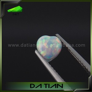 Australia ópalo laboratorio de piedras preciosas para <span class=keywords><strong>la</strong></span> joyería al por mayor en forma de corazón set - Product Image 2