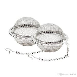 BPA libre a granel té Intervalo de Metal malla de acero inoxidable porcelana té bola infusor - Product Image 1