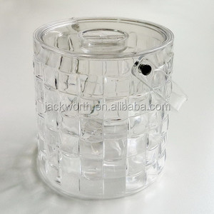 ถังน้ำแข็งอะคริลิคสำหรับแชมเปญและไวน์ ดีไซน์รูปทรงก้อนน้ำแข็ง - Product Image 6